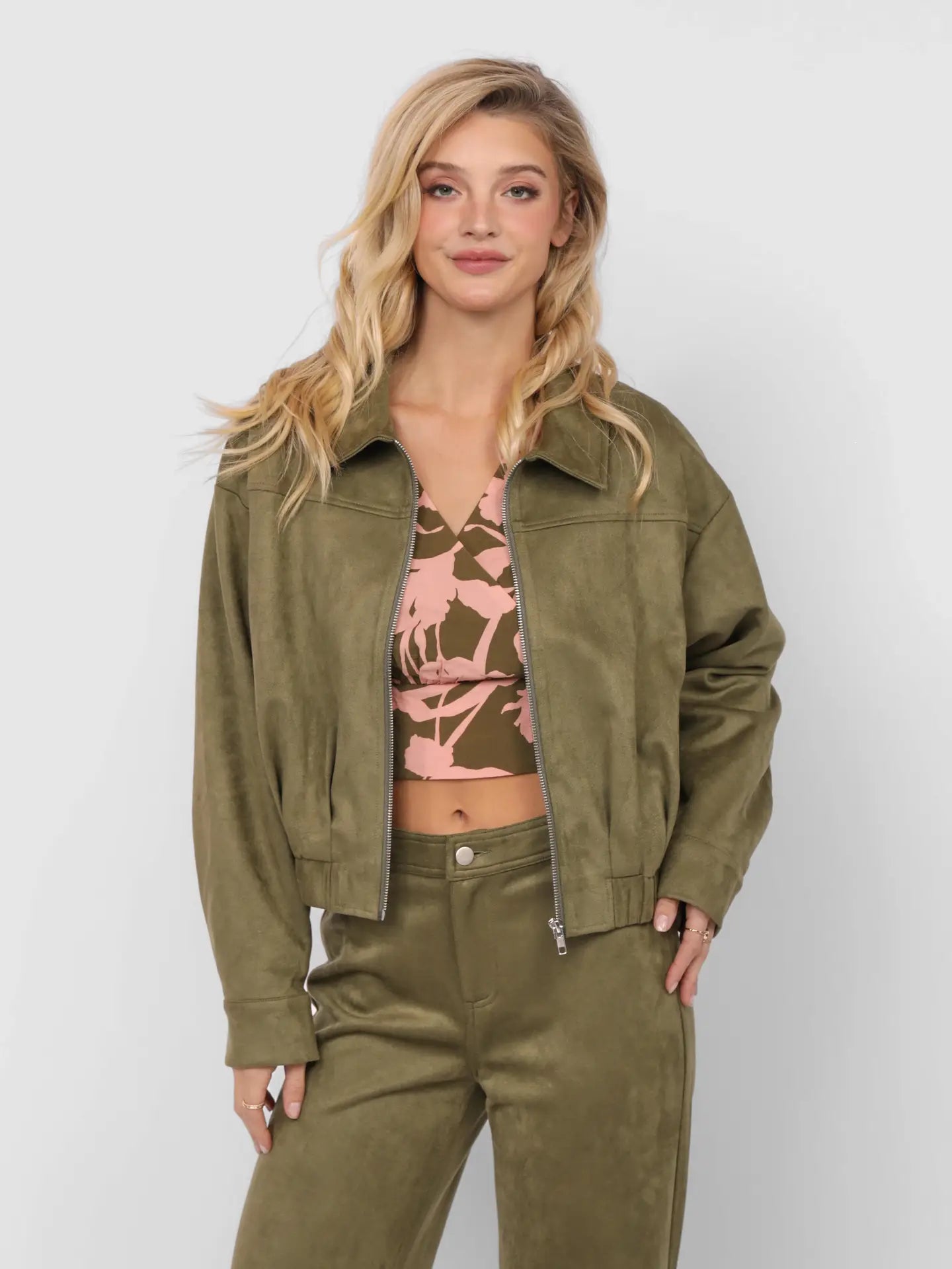 Tuscany Faux Suede Jacket