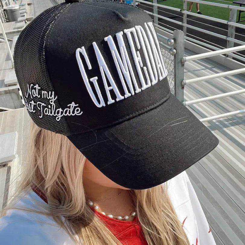 GAMEDAY - Not My First Tailgate Vintage Trucker Hat