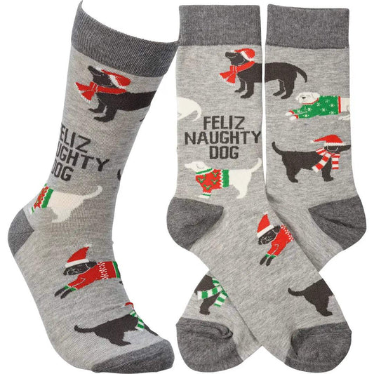 Classic Woven Socks - Christmas