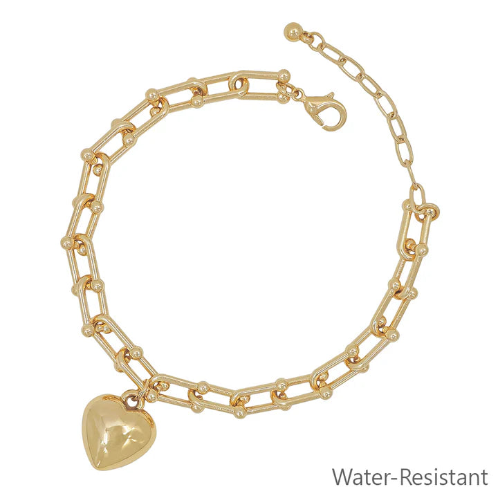 Maressa Heart Drop Bracelet