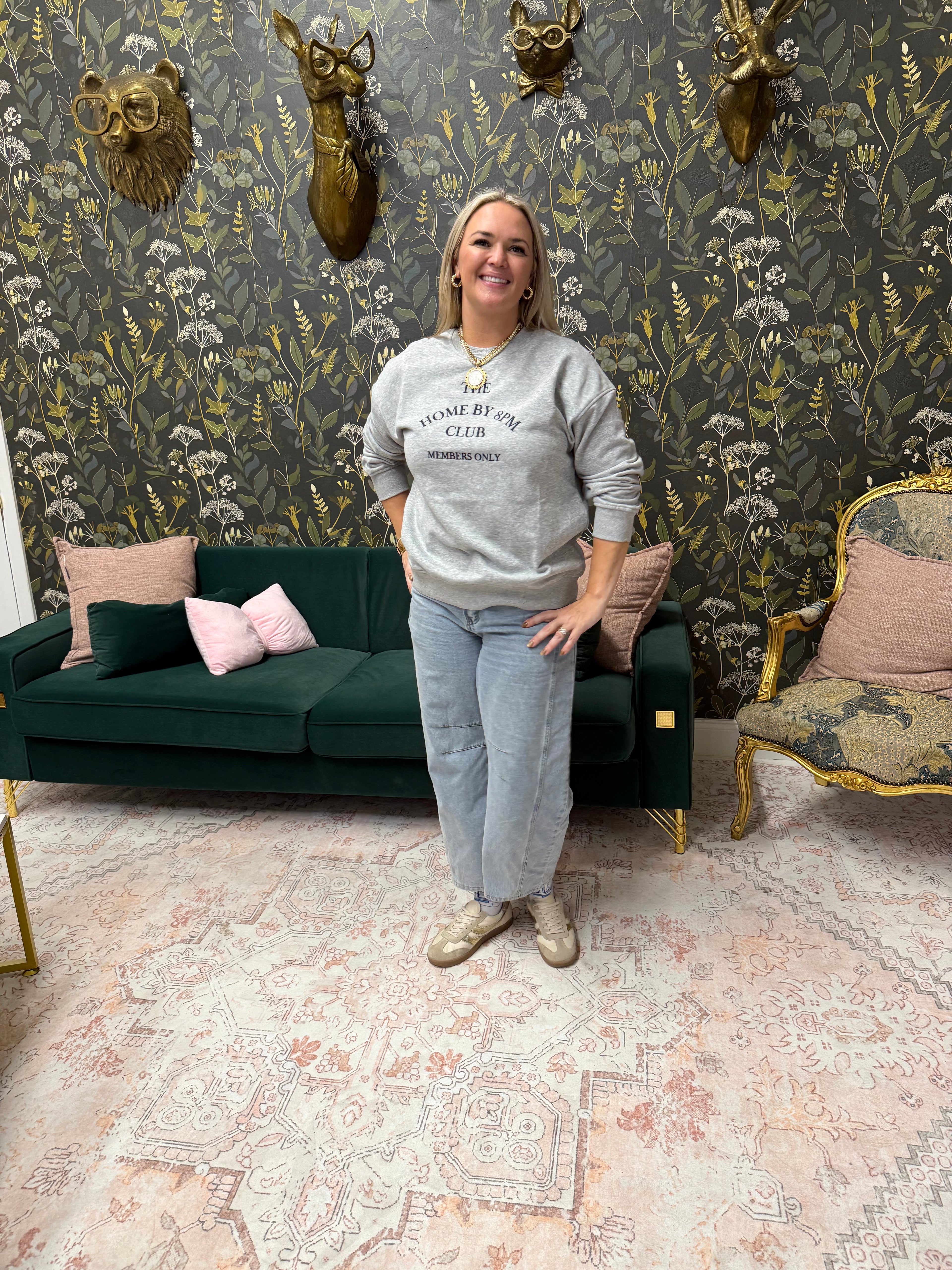 Sandra 8PM Club Sweatshirt