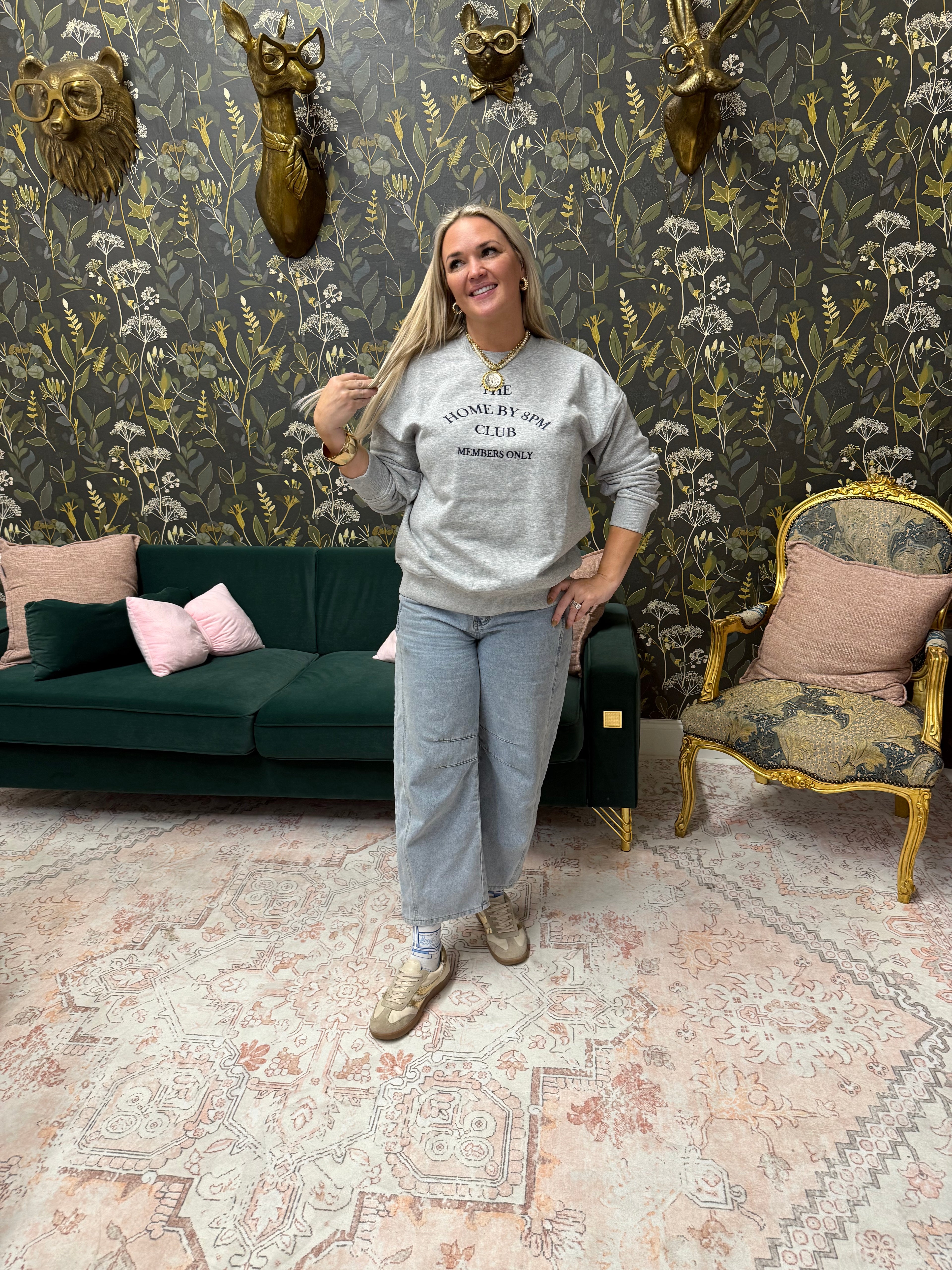 Sandra 8PM Club Sweatshirt