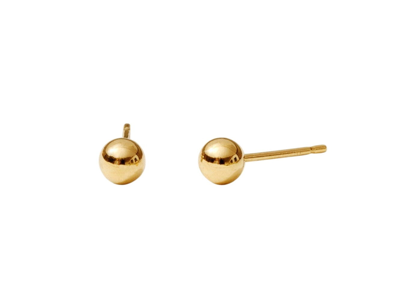 Simple Ball Stud Earrings