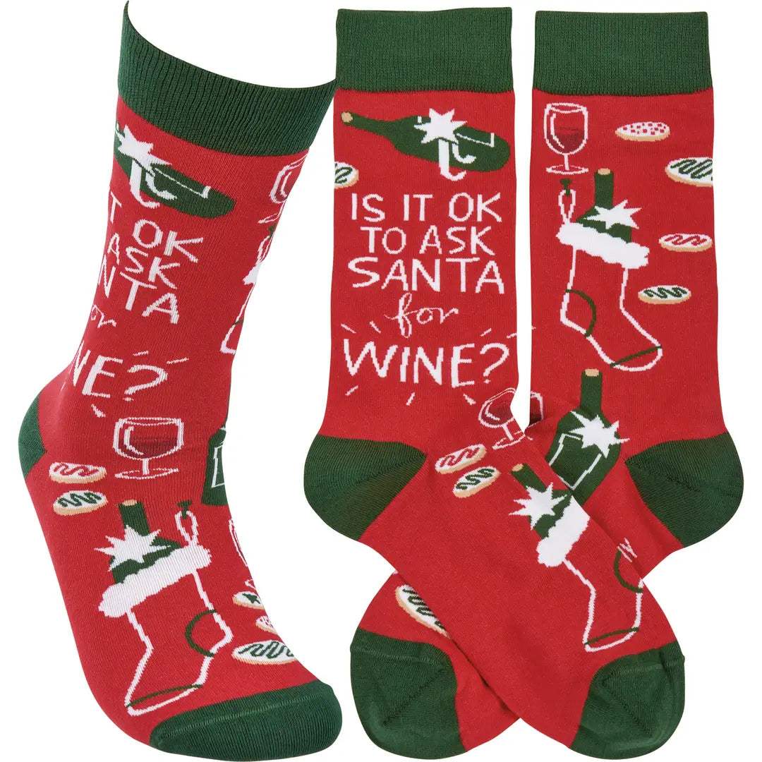 Classic Woven Socks - Christmas