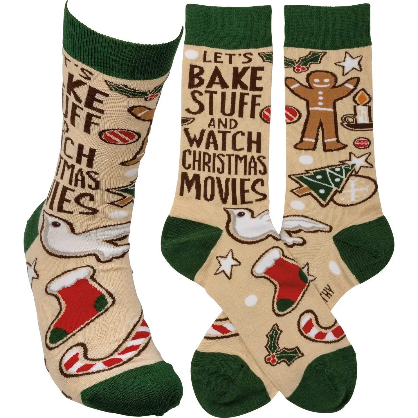 Classic Woven Socks - Christmas