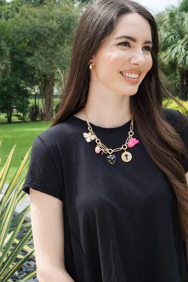 Lilah Multi-Charm Collector Necklace