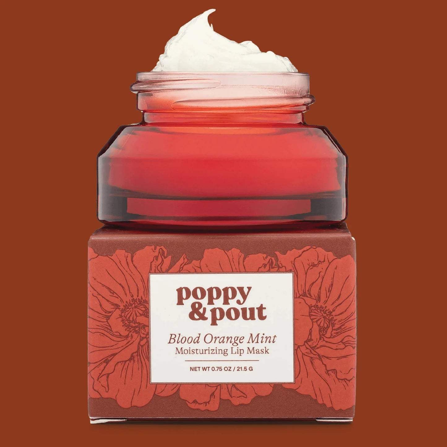 Poppy & Pout Moisturizing Lip Mask