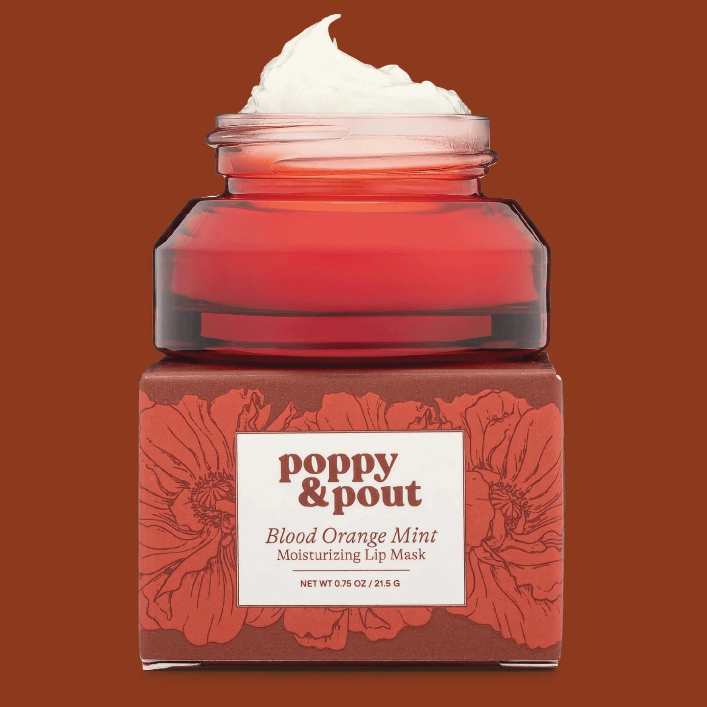 Poppy & Pout Moisturizing Lip Mask