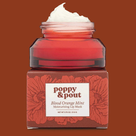Poppy & Pout Moisturizing Lip Mask