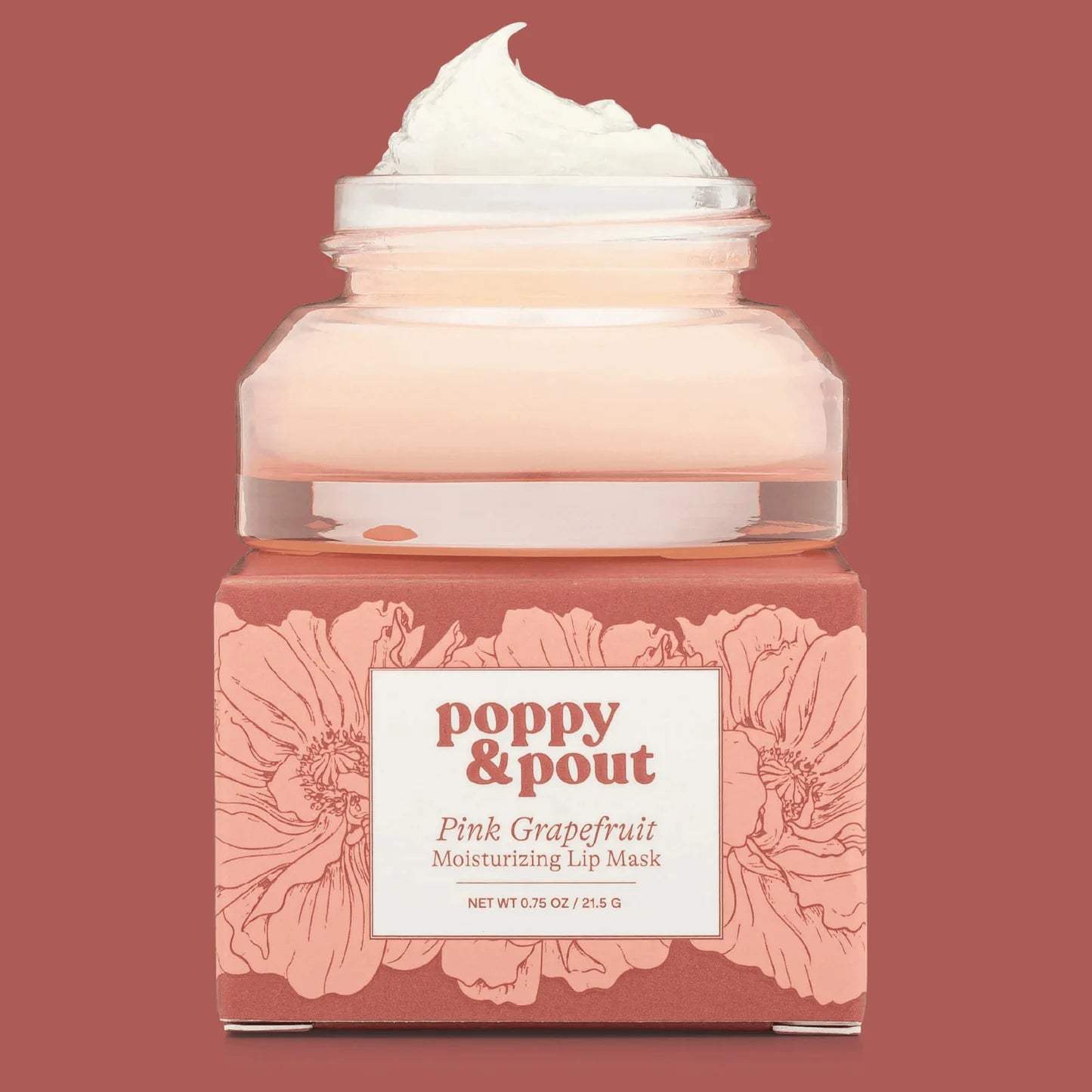 Poppy & Pout Moisturizing Lip Mask