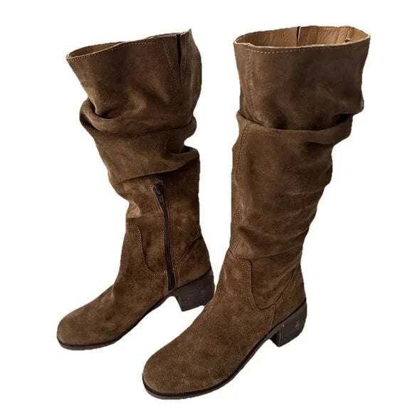 Alicante Brown Tall Boot