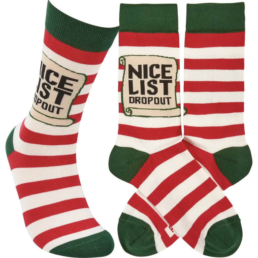 Classic Woven Socks - Christmas