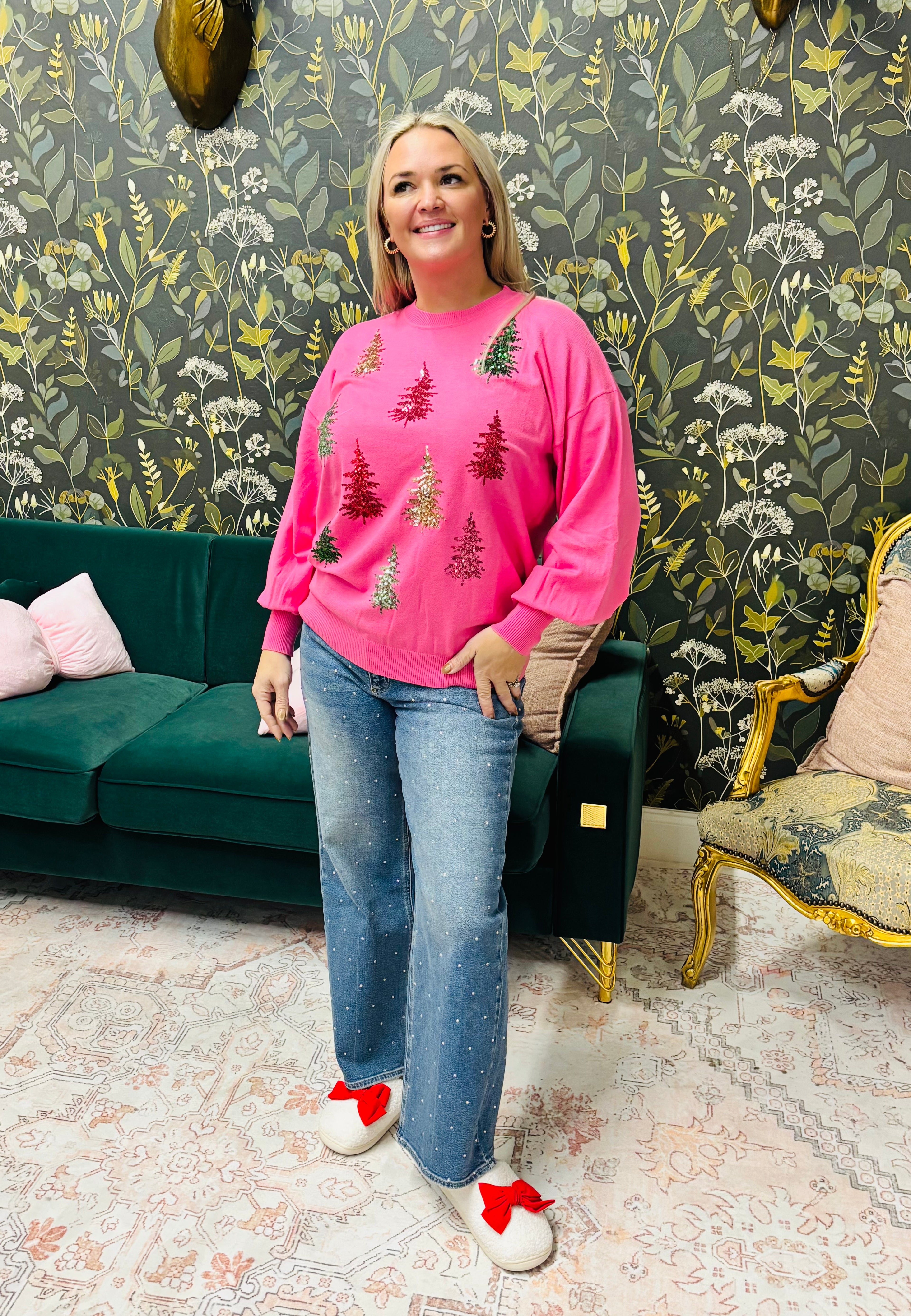 Tracy Sequined Sweater