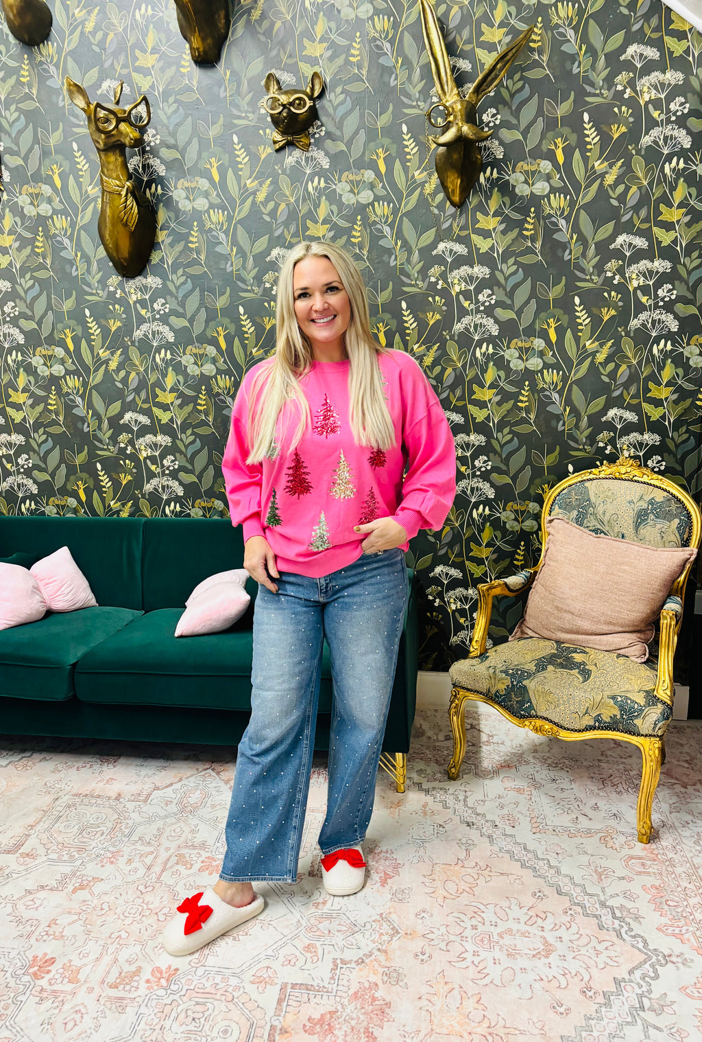 Tracy Sequined Sweater