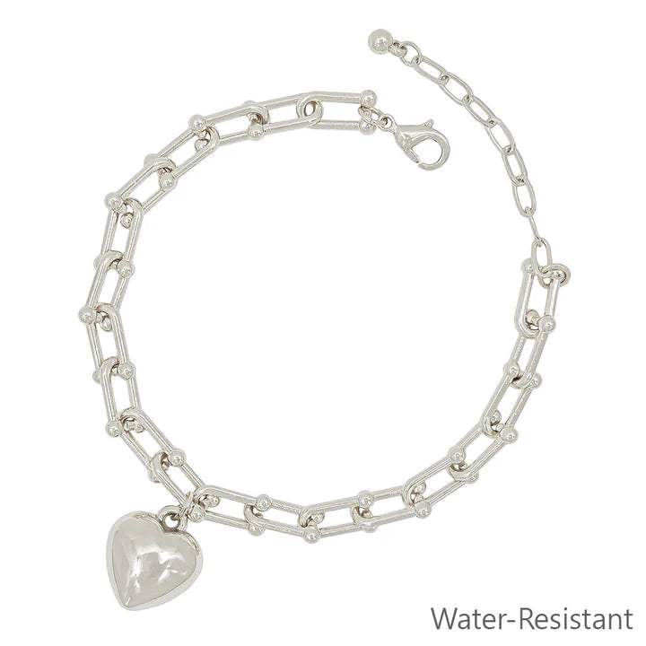 Maressa Heart Drop Bracelet