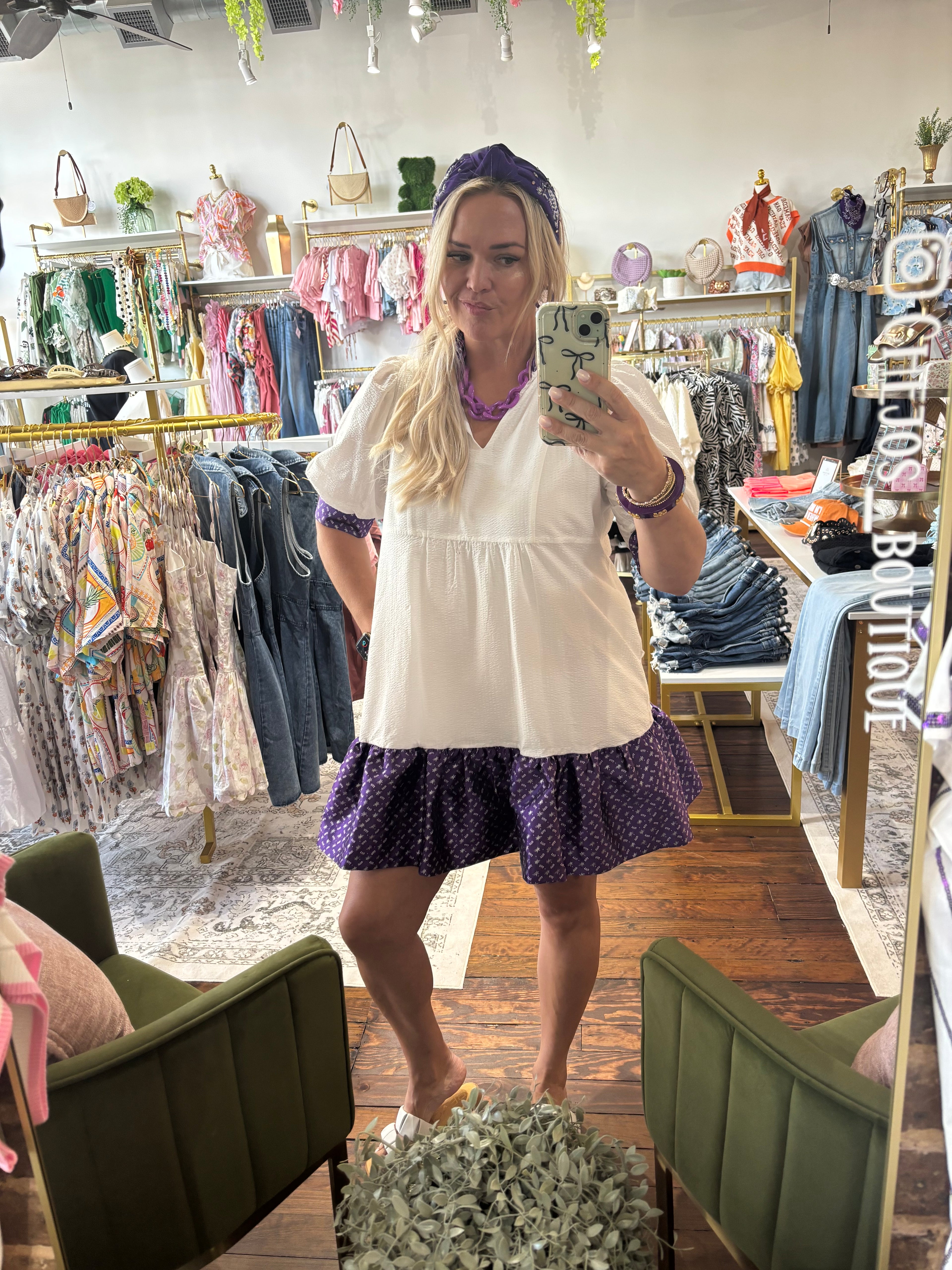 Anna Game Day Dress
