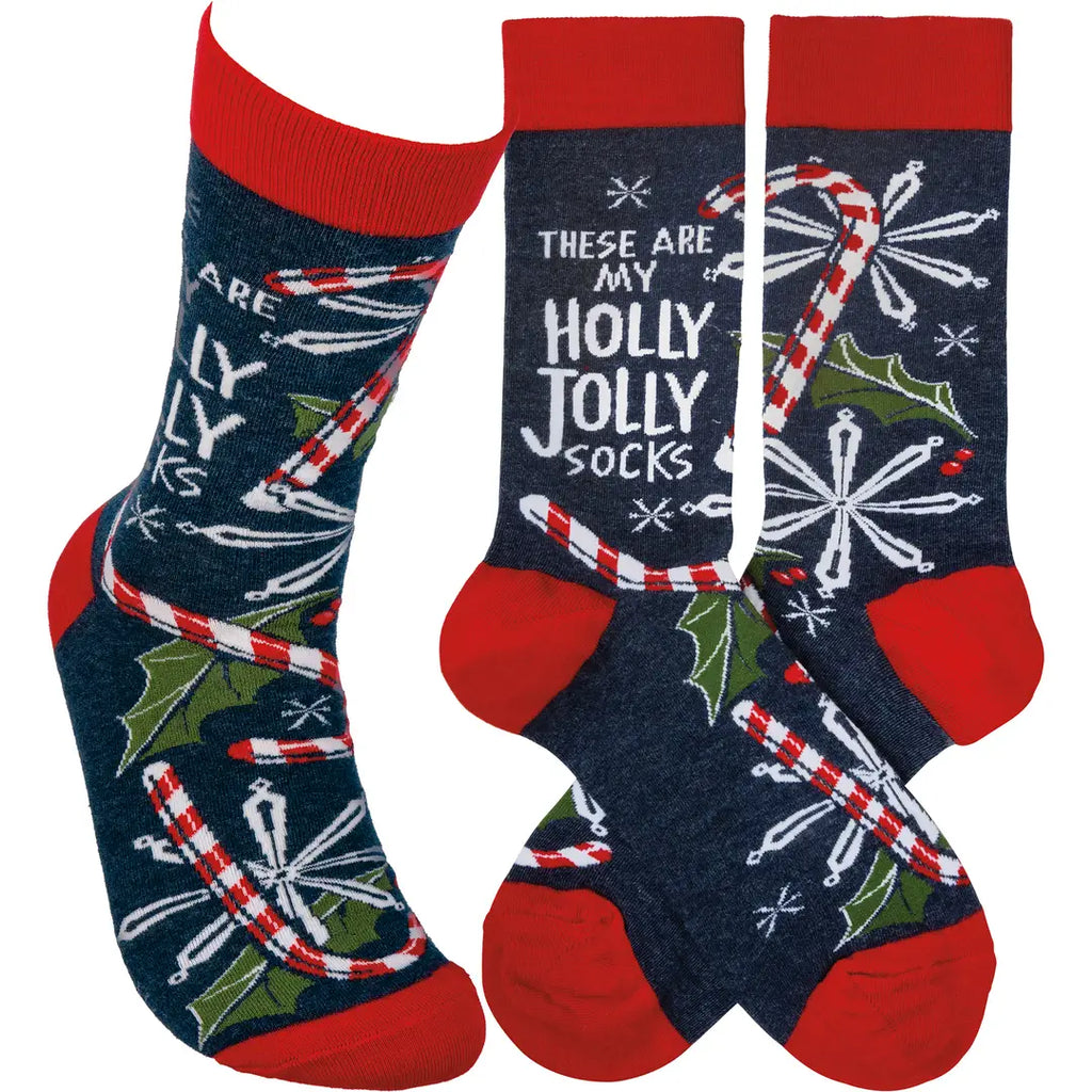 Classic Woven Socks - Christmas