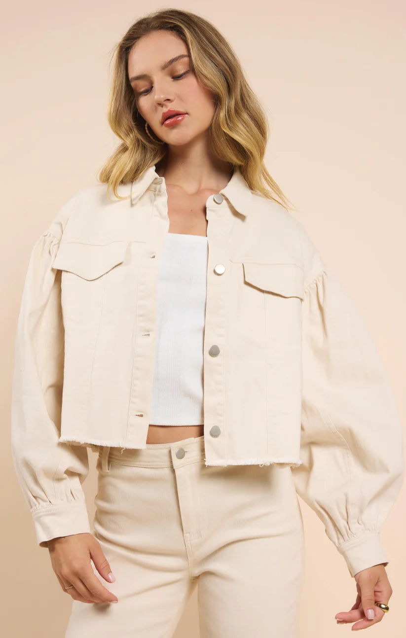 Weekend Throw-On Denim Jacket