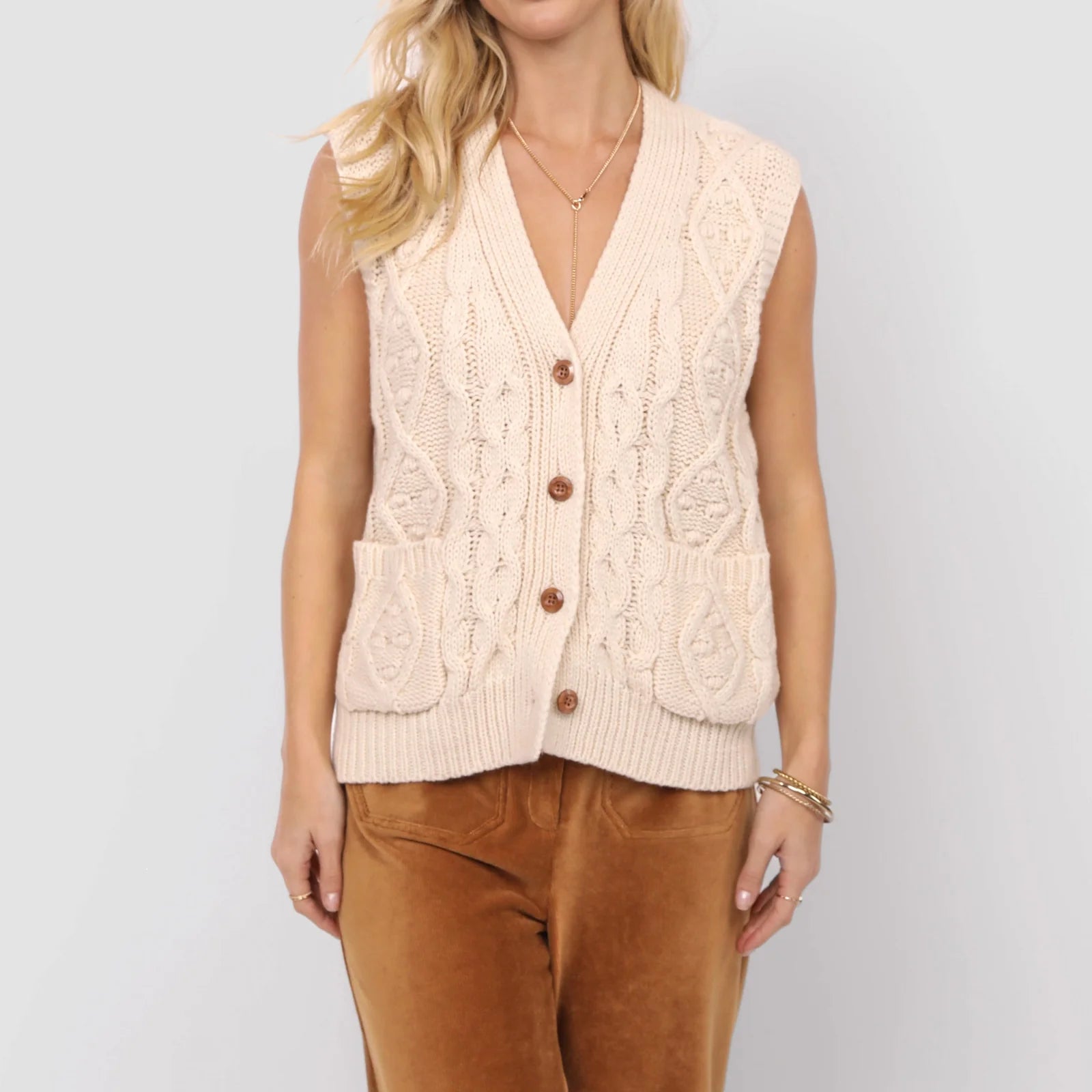 Easy Knit Sweater Vest
