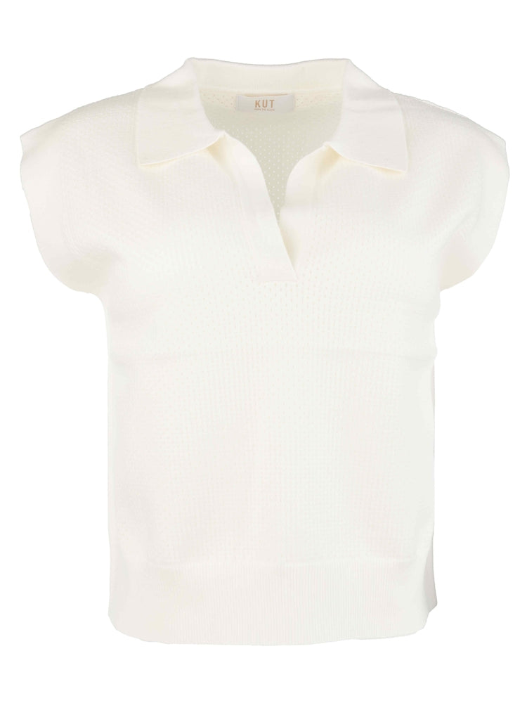 Blanche Collar Knit Vest | Kut from the Kloth