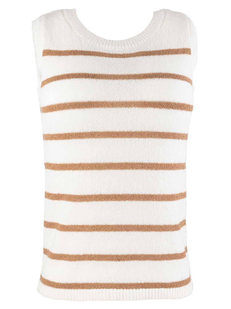 Contessa Striped Knit Vest | Kut from the Kloth
