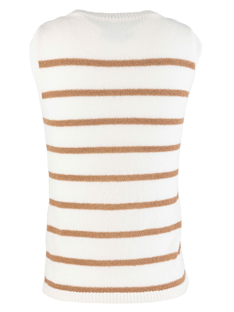 Contessa Striped Knit Vest | Kut from the Kloth