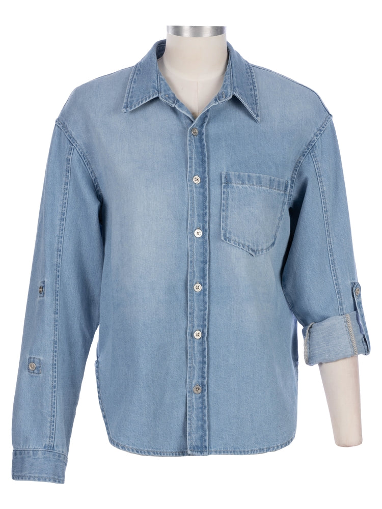 Leighton L/S Patch Pocket Button Down | Kut from the Kloth