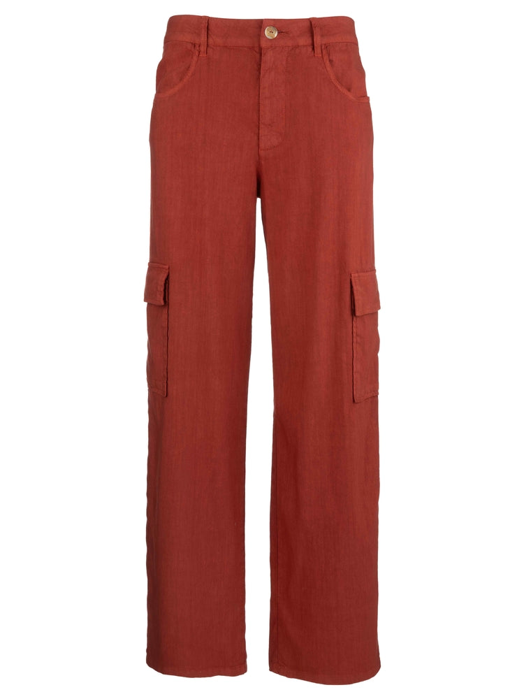 Akia Mid Rise Wide Leg Cargo Pants | PLUS SIZE AVAILABLE | Kut from the Kloth