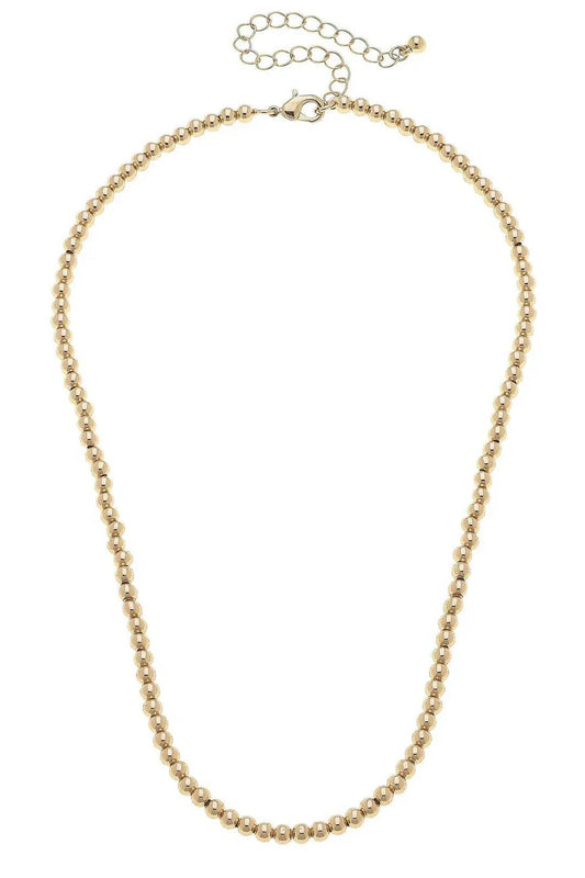 Walker Ball Bead Charm Necklace