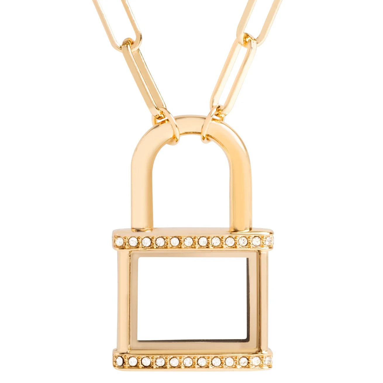 Padlock Living Locket Necklace